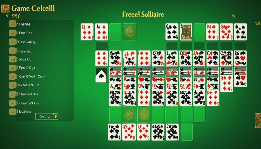 Full Screen FreeCell Solitaire