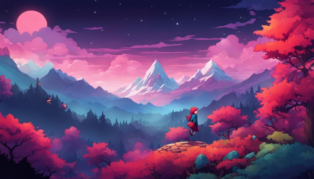 Celeste platformer game