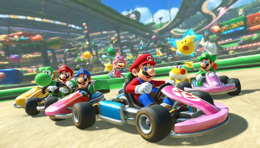 Mario Kart 8 Deluxe characters