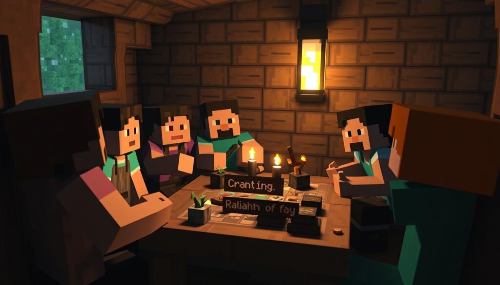 Minecraft multiplayer and group chat
