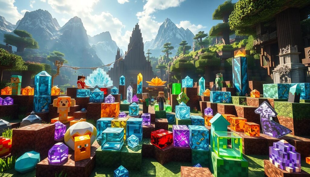 Minecraft new blocks and features