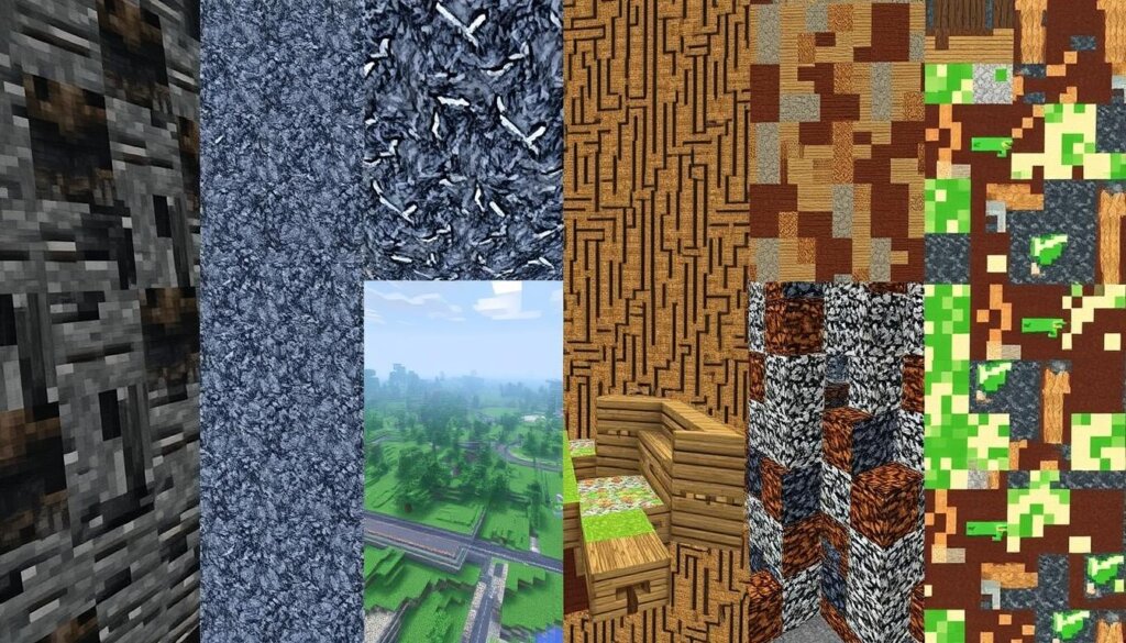 Minecraft texture pack comparison