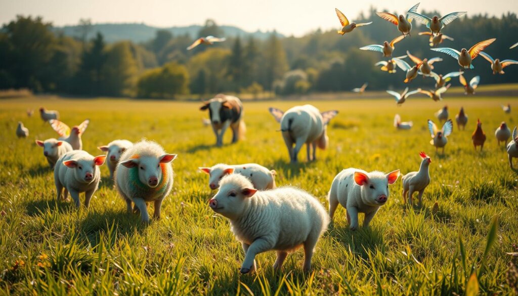 farm animal variants