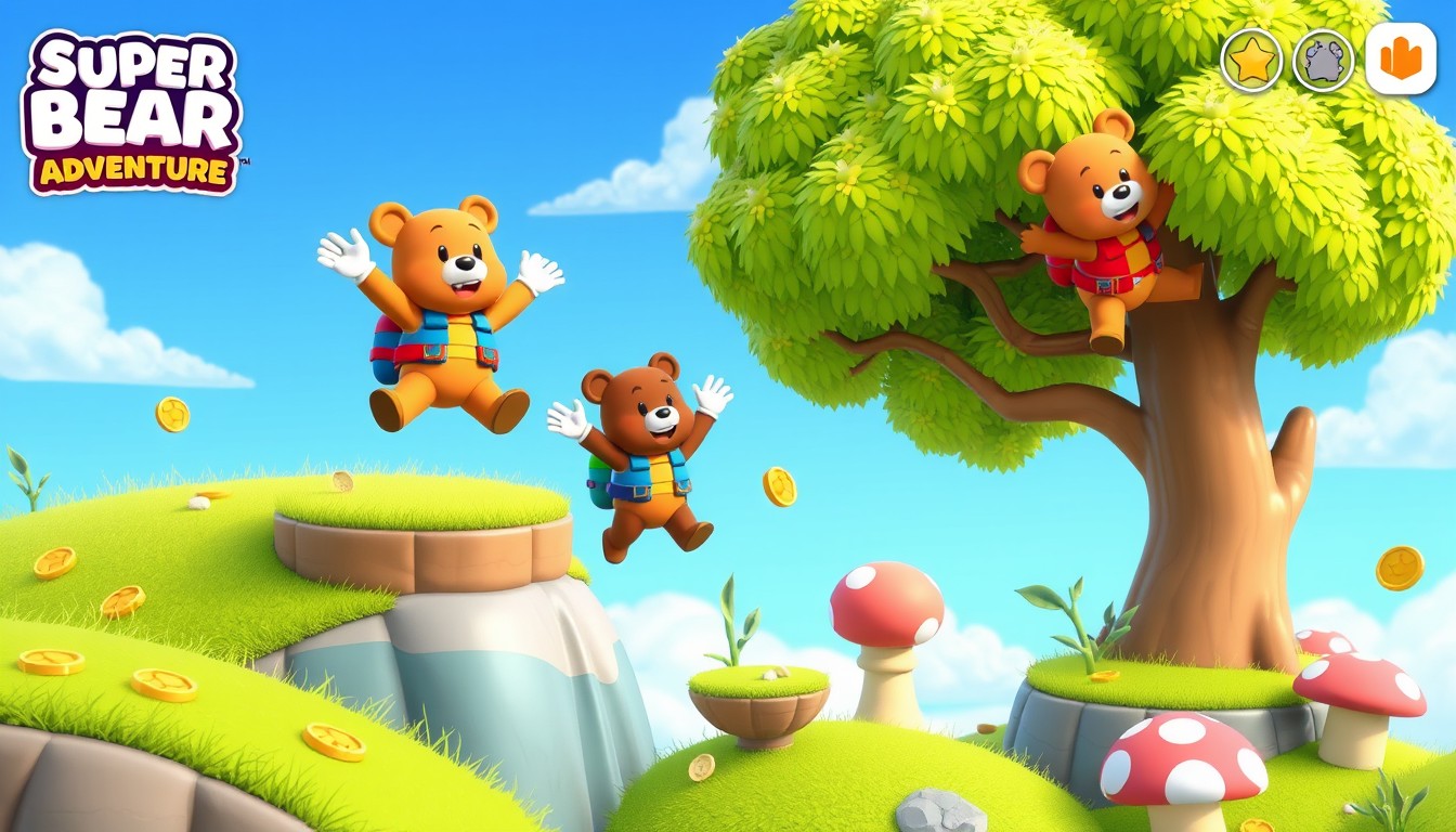 super bear adventure multiplayer