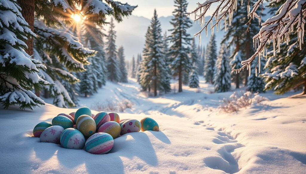 Snow Valley Easter eggs