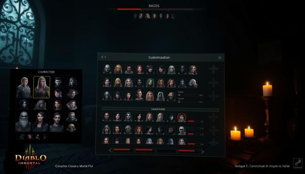 character customization options character customization options