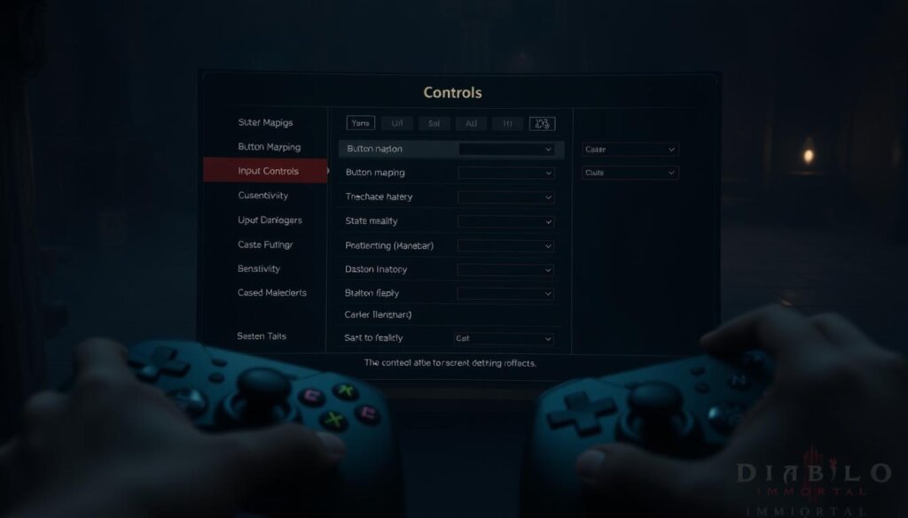 game controls interface options game controls interface options